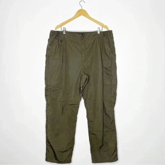 5.11 Tactical Series Green TACLITE PRO RIPSTOP PANTs Size 44 x 32 - Picture 1 of 6